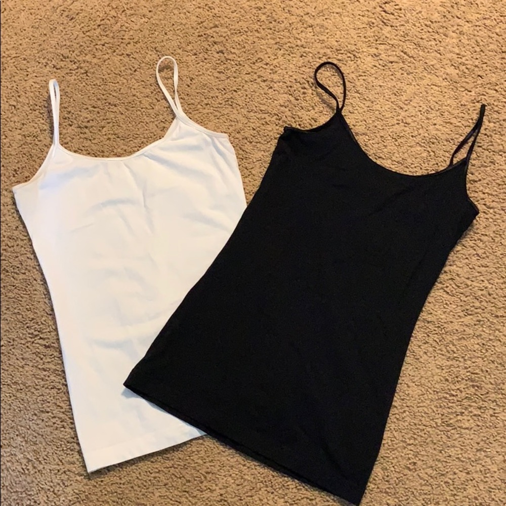 Black and white cami tank top BP brand